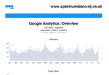 Google analytics overview report